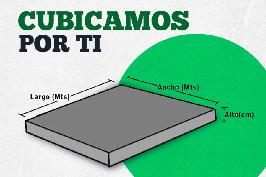 cubicar concreto premezclado